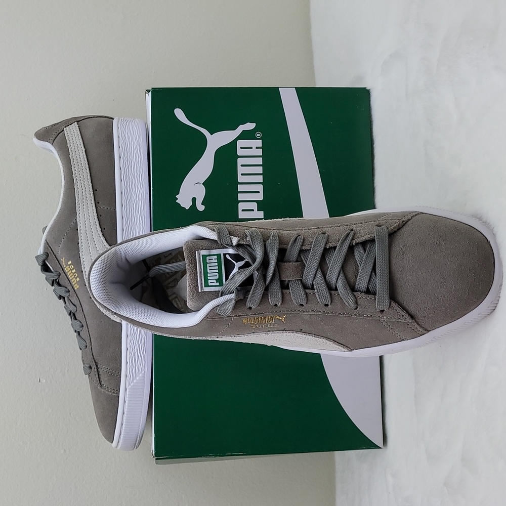 Puma Suede Classic Steeple Gray Men's Retro Low Top Shoes Size 11.5 (352634-66)